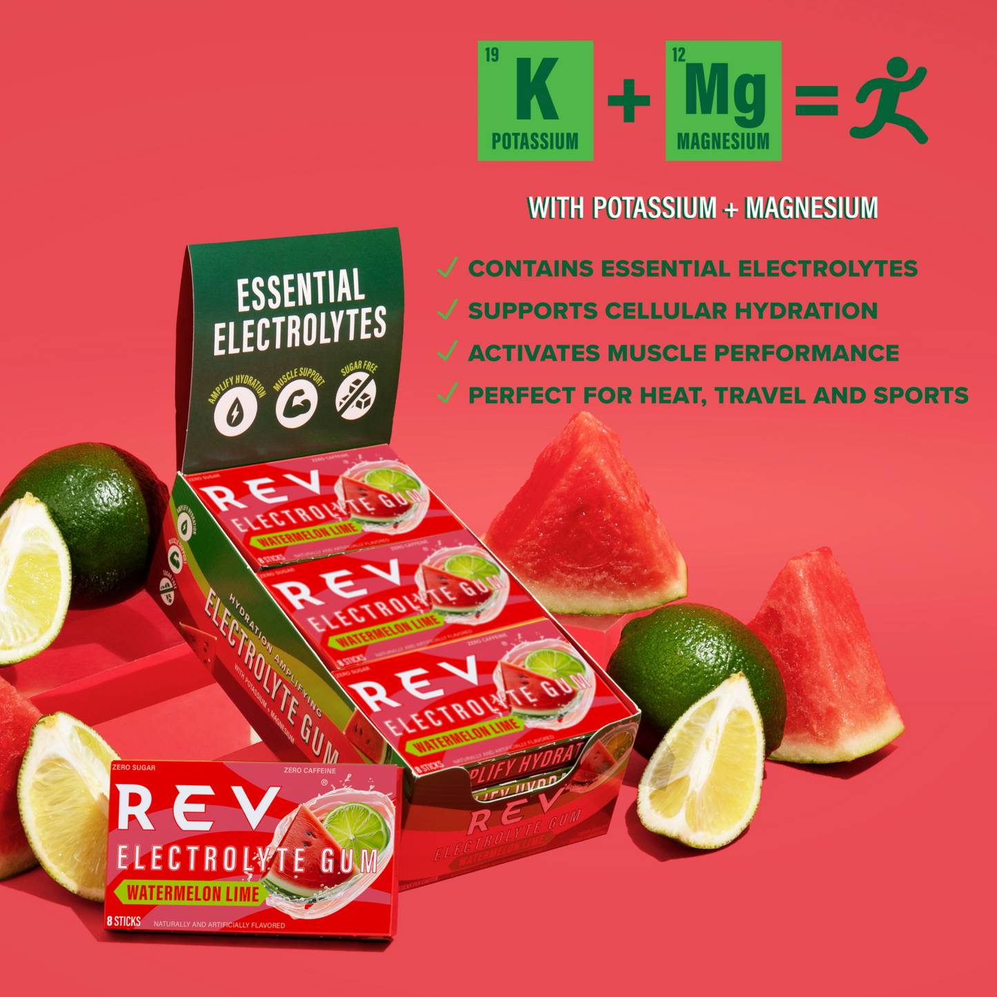 WATERMELON LIME ELECTROLYTE GUM