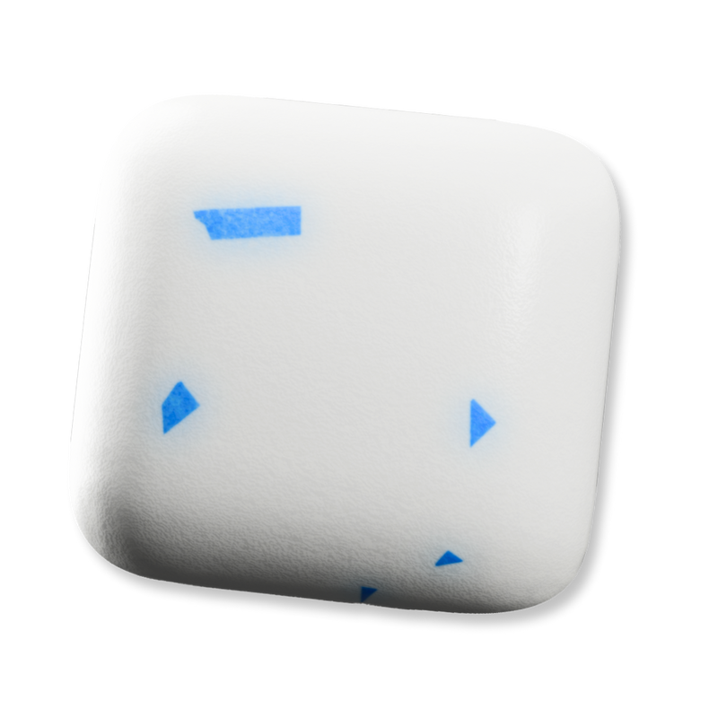 piece of rev polar mint energy gum