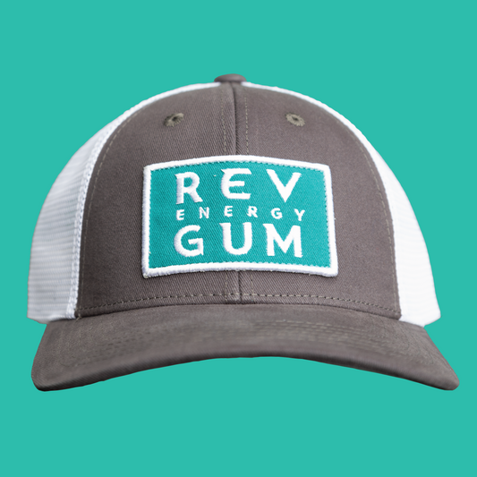 GREY TRUCKER HAT